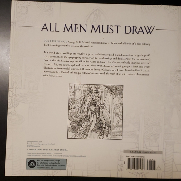 The Official 'A Game of Thrones' Colouring Book - Picture 2 of 2